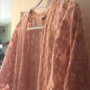 NWT pink lace Lindsay (S)